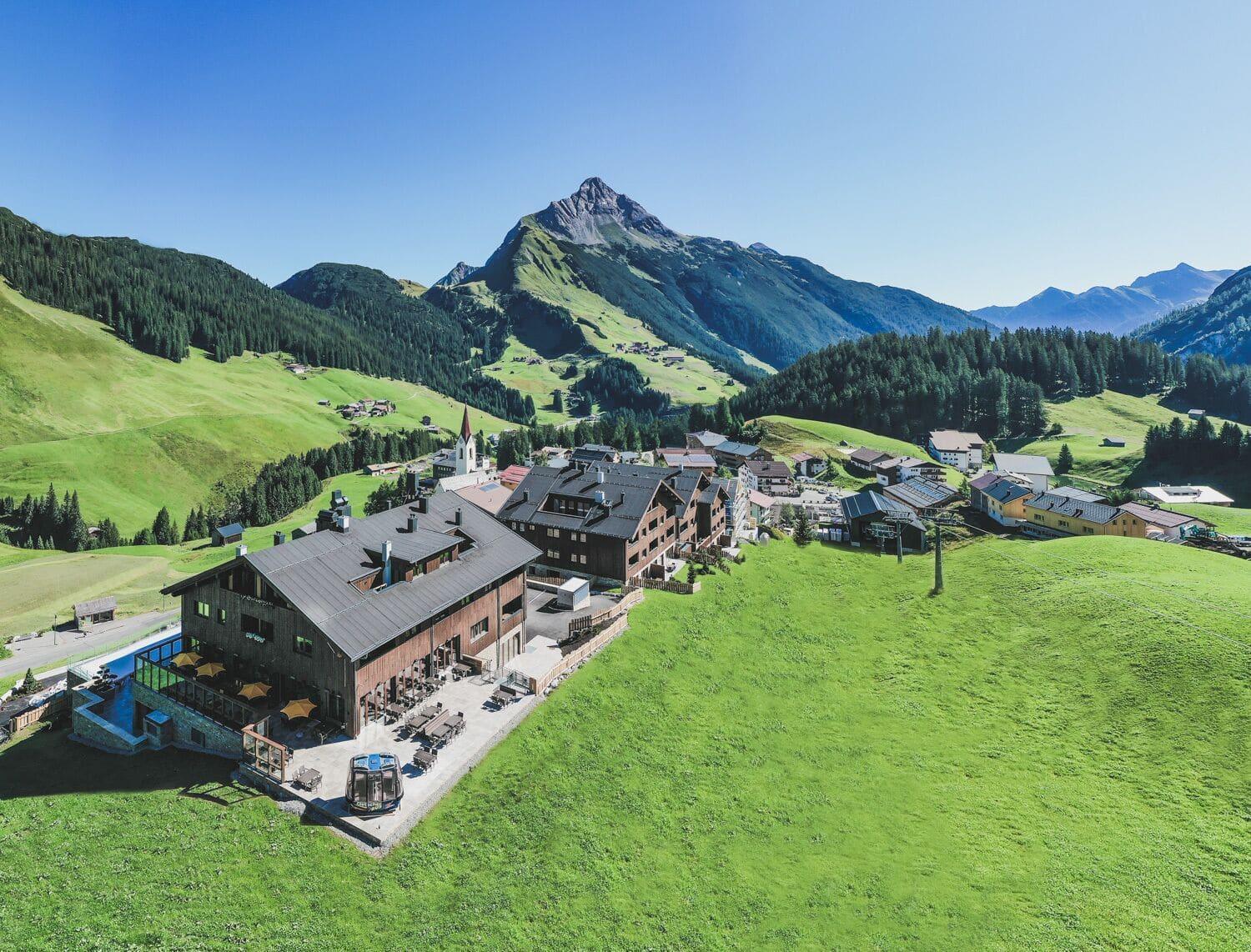 Alpenparks Hotel & Apartment Arlberg Warth Mit Pool Екстериор снимка